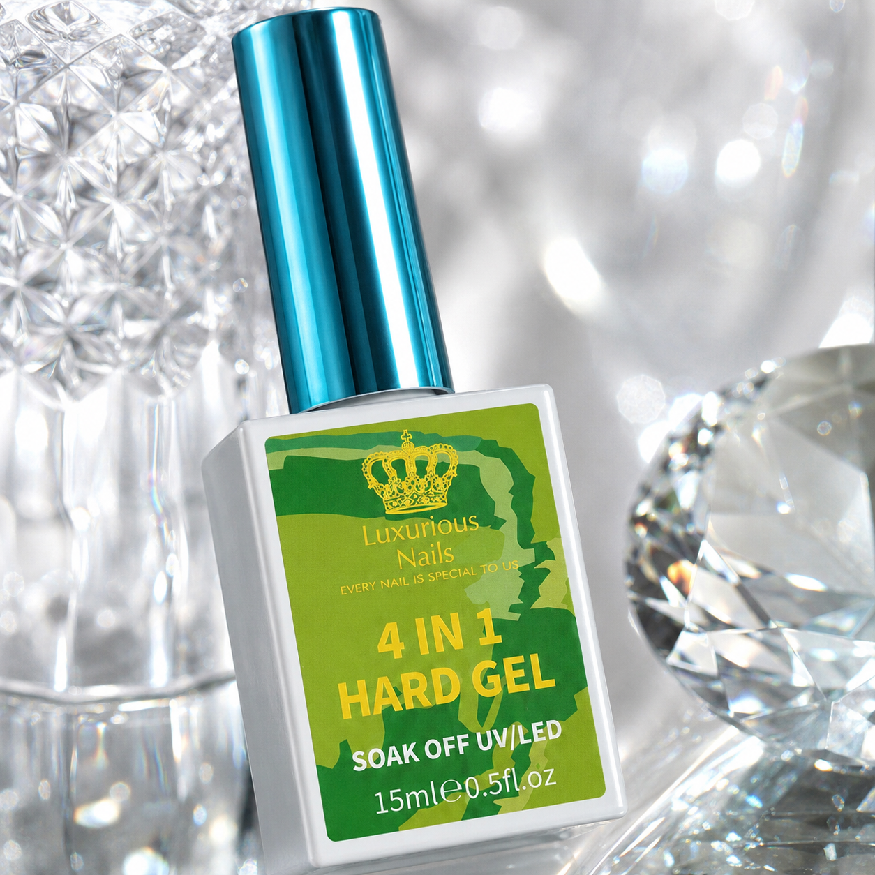 Luxurious Nails 4 in 1 Hard Gel – Soak Off UV/LED 15ml