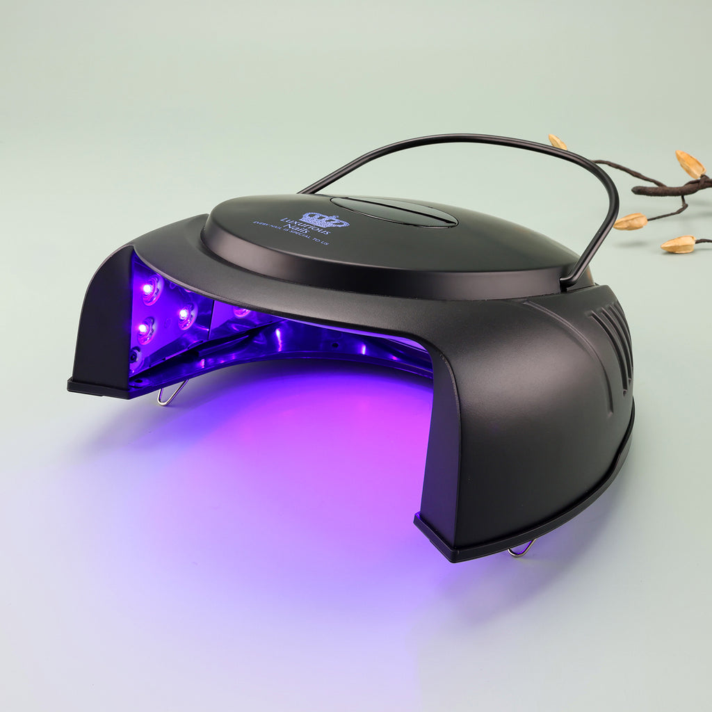 Luxurious Nails 64W UV/LED Nail Lamp – Fast Cure Gel Polish, Builder Gel & BIAB