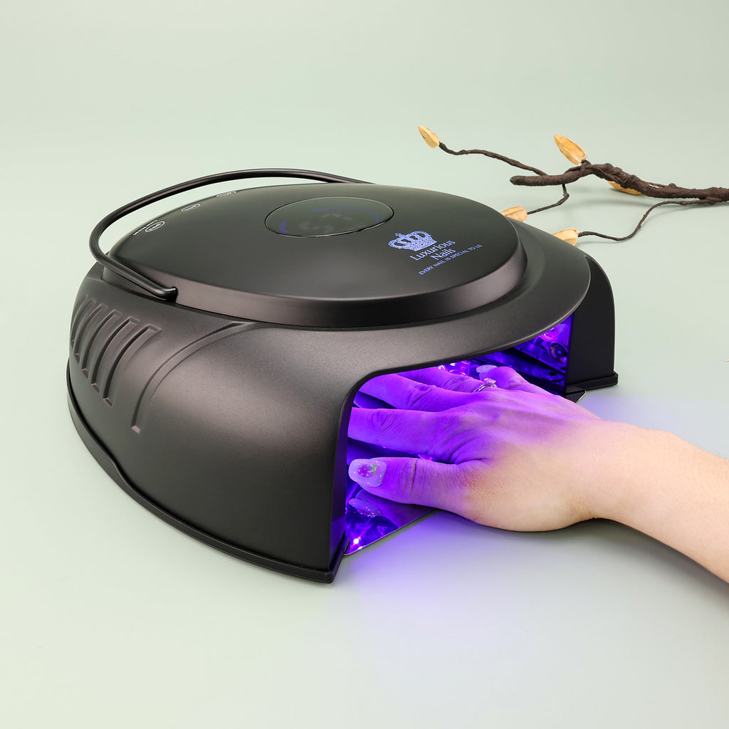 Luxurious Nails 64W UV/LED Nail Lamp – Fast Cure Gel Polish, Builder Gel & BIAB