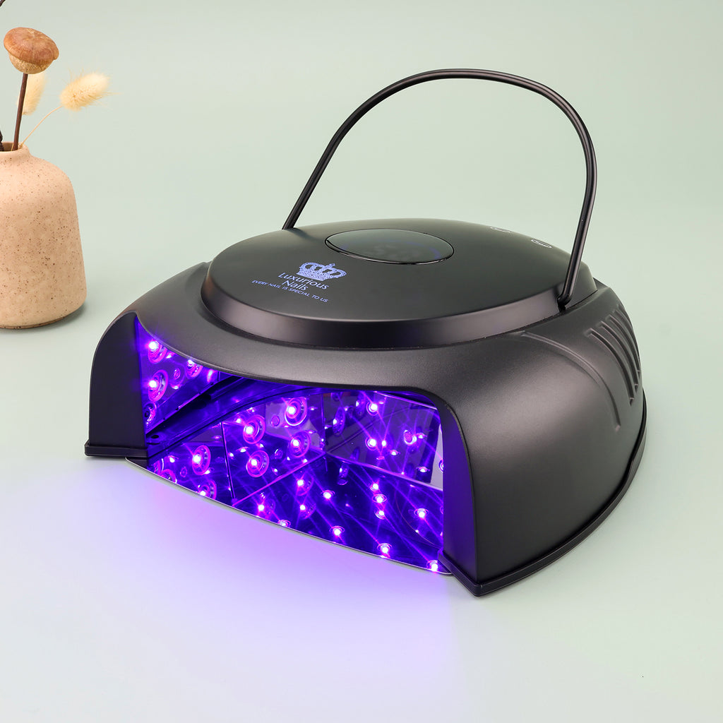 Luxurious Nails 64W UV/LED Nail Lamp – Fast Cure Gel Polish, Builder Gel & BIAB