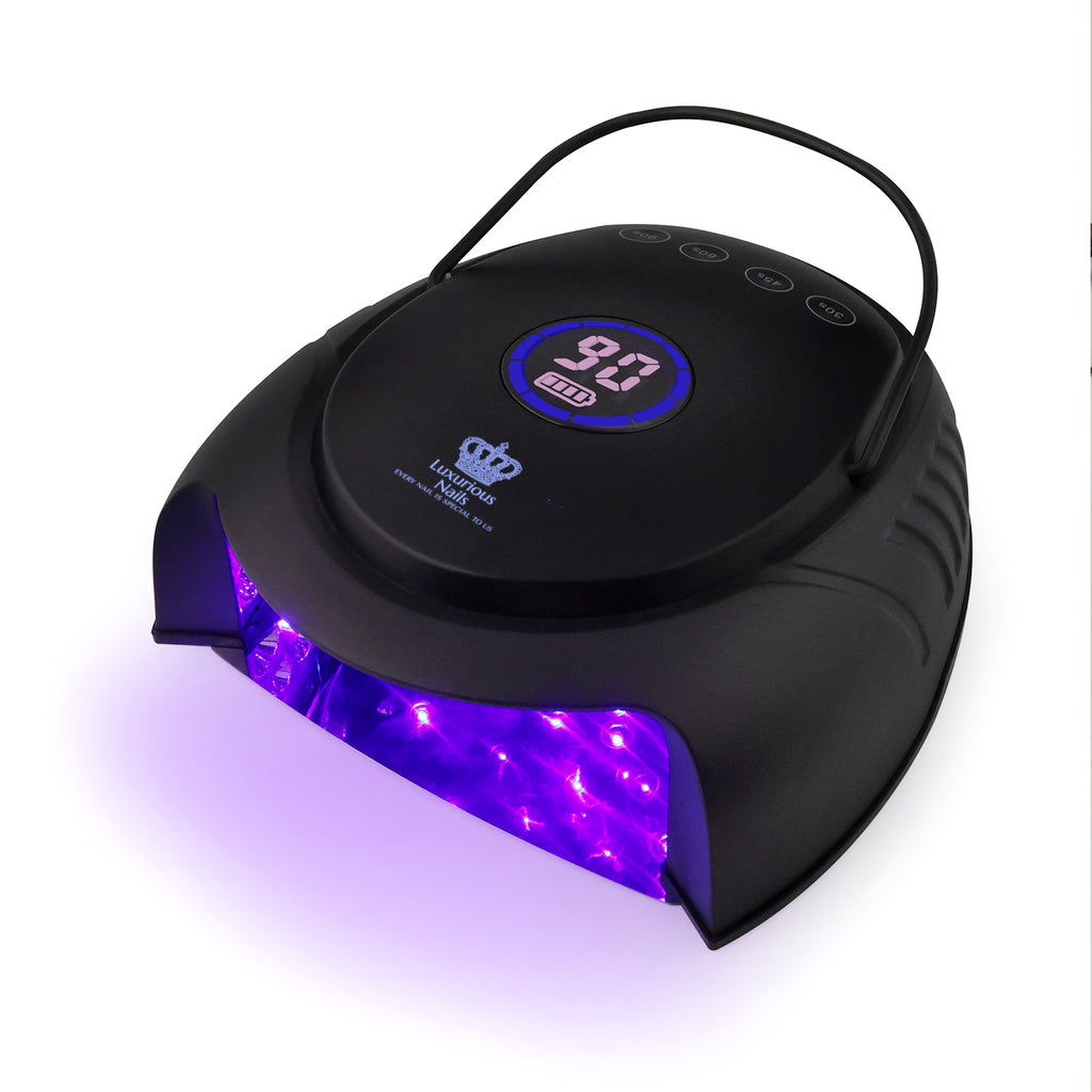 Luxurious Nails 64W UV/LED Nail Lamp – Fast Cure Gel Polish, Builder Gel & BIAB
